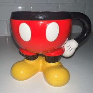 Disney Parks Mickey Mouse Body Icon Mug – Ceramic 3D Collector Cup